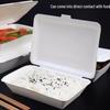 Disposable Rectangular Meal Prep Containers with Lids