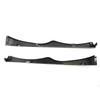 ABS Headlight Eyebrow Accessories Black For BMW E46 325i