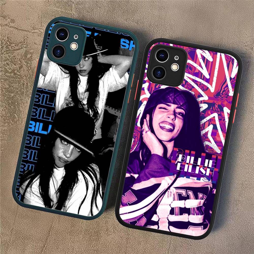Pop Singer B-Billie Matte Protective Case For IPhone 16 15 14 13 12 11 Pro Max X XS MAX Protection Case