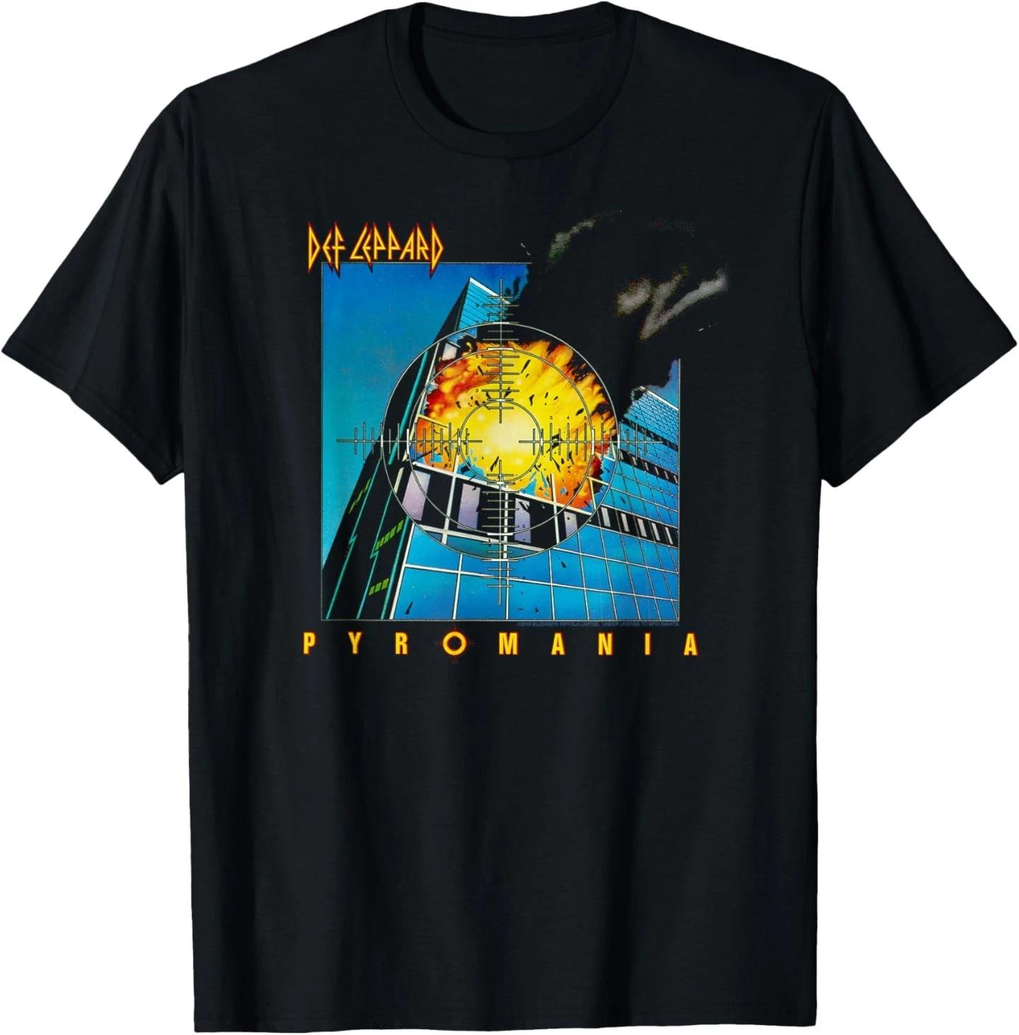 

Def Leppard - Pyromania Album T-Shirt S