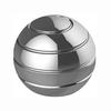 Desktop Ball Gyro Toy - Metal Fingertip Gyro Finger Decompression Toy - Desktop Decompression Toy for Adults (Silver)