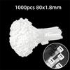 20/50100Pcs Multipurpose Heavy Duty Nylon Zip Ties Nylon Buckle Tie Holder  Car Daily Repair