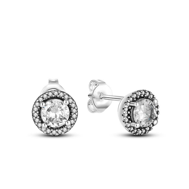 High Quality Silver Plated Animal Horse Mouse Stud Earrings For Women Earrings Fashion Jewelry Marking