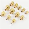 1 buc Tub de Cupru pentru Aer Condiționat Adaptor Tub cu Filet SAE Flare Femelă-Masculă 1/4 3/8 1/2 5/8 3/4 Reductor Articulație Fiting Tub de Alamă