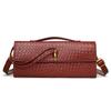 Single-shoulder Baguette Bag, A Niche and High-end Horizontal Hand-held Evening Bag, A Versatile and Elegant Crossbody Bag