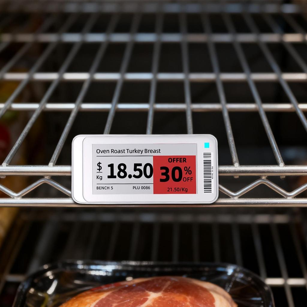 E-Ink-Display Kabellos Magnetisch Elektrisch Intelligente Steuerung Beschilderung Digitale Business-Beschilderung Für Büros Restaurant Innen Außen