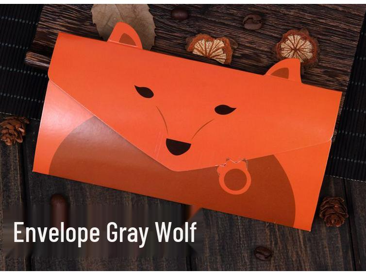 Creative Animal Cartoon Envelopes: Small Greeting Cards for Birthdays & Festivals