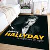Johnny Hallyday: Life Death carpet Suitable for all seasons floor mats Dormitory decoration Protective pad Fashion