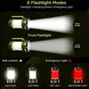 USB Rechargeable Camping Lantern, 6 Mode Super Bright Portable Handheld Lamps Perfect for Camping