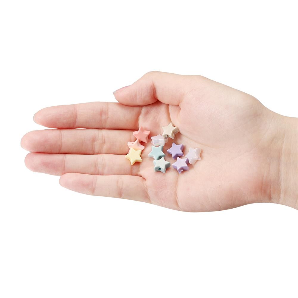 10 acryl bedels * MIX * PANDORA-STYLE