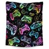 Cool Gamepad Pattern High Definition Digital Printing Blanket Person Gift Blanket Office Blanket