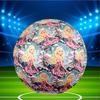 Custom Name Personalized Barbie Print Size 5 Soccer Ball Training & Match Football, for Team, Kicking, Gift for Football Enthusiasts