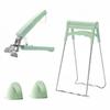 Silicone Non-Slip Anti-Scald Gripper Tongs for Kitchen Tray & Plate Lifting