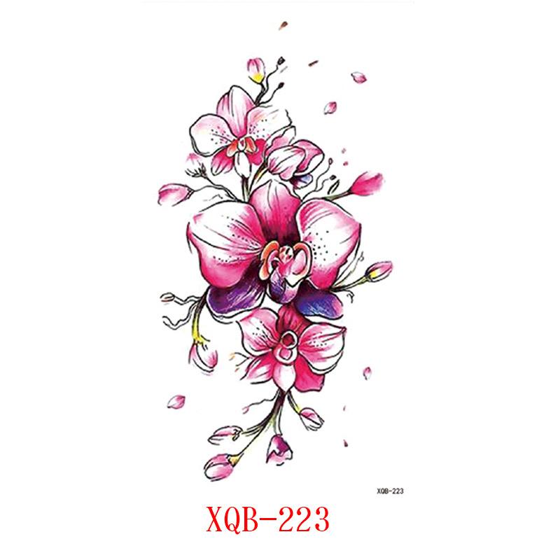 Small Full Arm Tattoo Stickers, Flower Letters, Animal Tattoo Stickers Stickers Tattoo