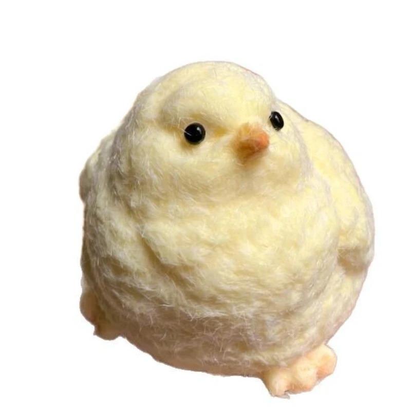 Süßes gelbes Küken Squishy Fidget Spielzeug Niedliche Henne Weiche Quetschspielzeuge Süßes Schnellrückfederndes Dekompressionsspielzeug Geburtstag Anti-Stress Geschenk