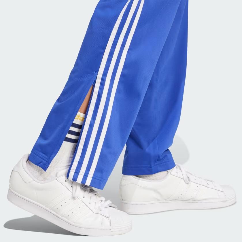Adidas Originals Adicolor Series Firebird Classics Comfortable Casual Straight Leg Knitted Sports Pants Men Bottoms Blue IZ3072
