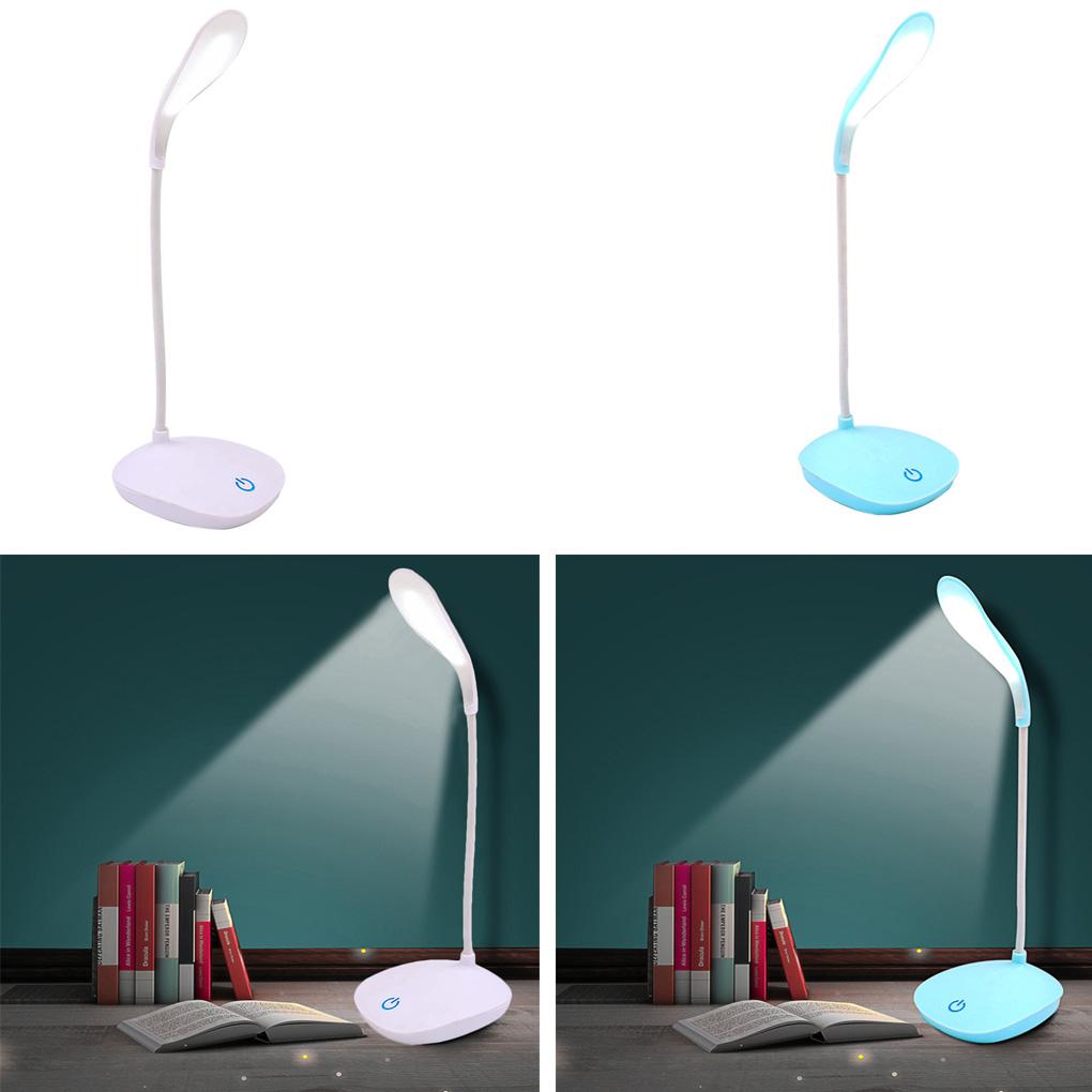 Tischlampe für Büro, USB-aufladbare Desktop-Lampe, 3 Modi, einstellbar, Wohnzimmer, Schlafzimmer, Leselicht