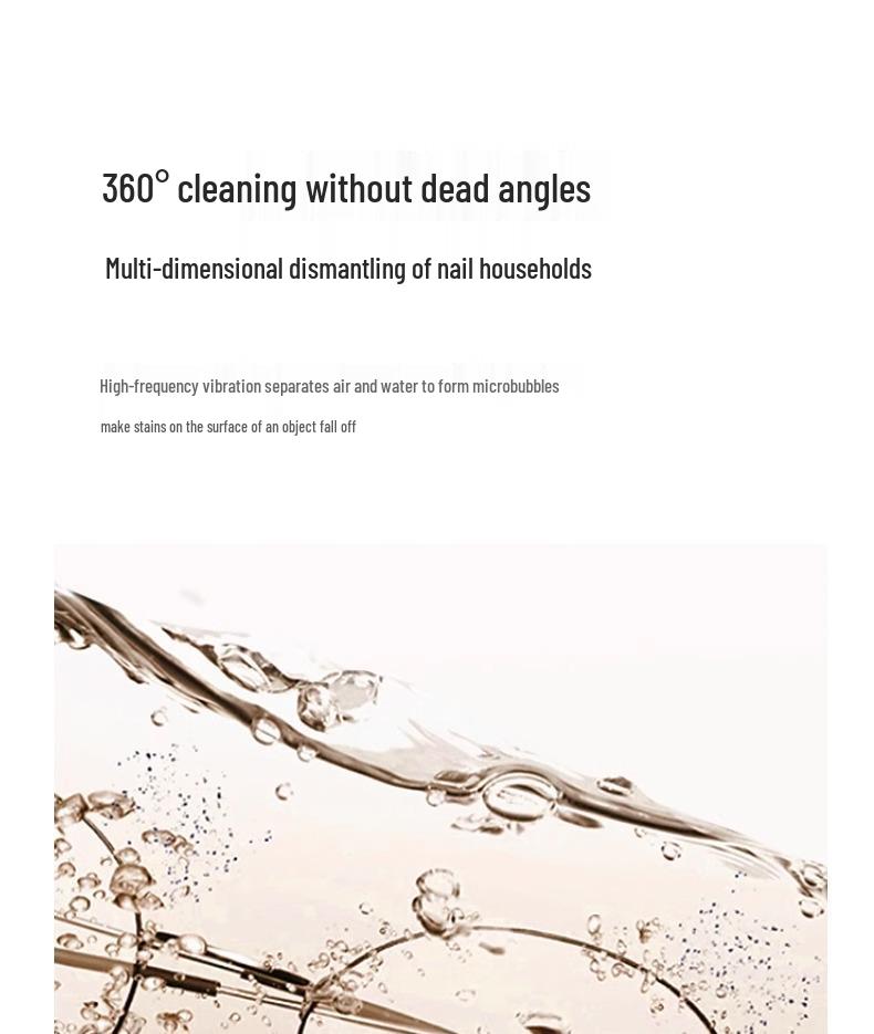 Ultraschall-Brillen- & Mundschutzreiniger – Desinfektions- & Haushaltsreinigungsmaschine