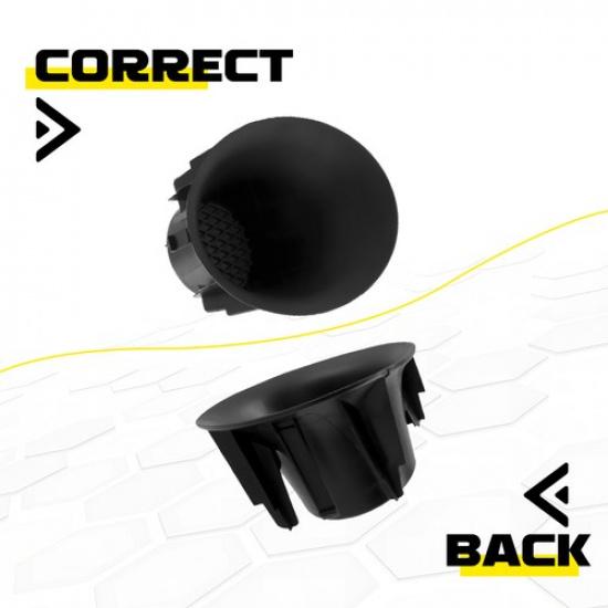 For 2005-2011 Toyota Tacoma X-Runner Front Fog Light Bezel Trim Black Cover 2PCS