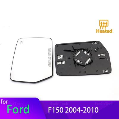 Left Right Door Side Heated Wing Mirror Glass Rearview Plate for Ford F-150 F150 XL King Ranch Raptor SuperCrew 2004-2010