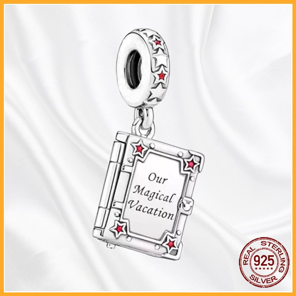 

Authentic Sparkling Plata Copper Dangle Charms Fit Original Bracelet Beads Pendant Women Diy Jewelry Gift