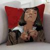 Movie Pulp Fiction Pillow Case Soft Double Sided Print Sofa Cushion Cover Throw Pillow Covers