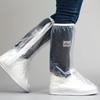 Herren- und Damen-Hochschaft-Überschuh mit gepresstem Regen-wasserdichtem Rand und verdickter Sohle, abriebfeste Qualität, schmutzabweisend