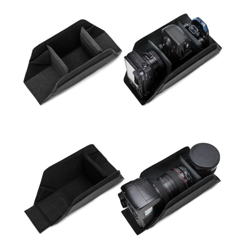 Wstrząsoodporna torba na aparat fotograficzny DSLR i bezlusterkowce z regulowanymi przegrodami Poliestrowy pokrowiec ochronny na podróż