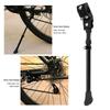 Mountain Bike Adjustable Side Kickstand Bicycle Accessory For 16in 20in 24in 26in Tire DiameterBlack
