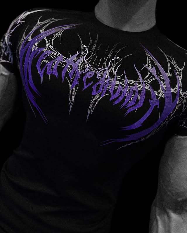 Tricou Fitness Breathedivinity pentru Bărbați cu Uscare Rapidă - Respirabil, Elasticitate Ridicată, Mânecă Scurtă, Compresie.