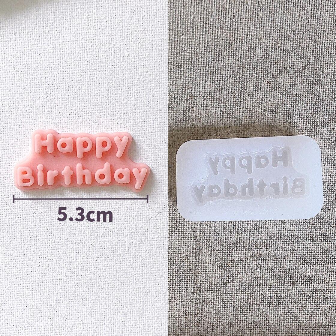 

Силиконовая форма для шляпы на день рождения, форма для свечей Happy Birthday