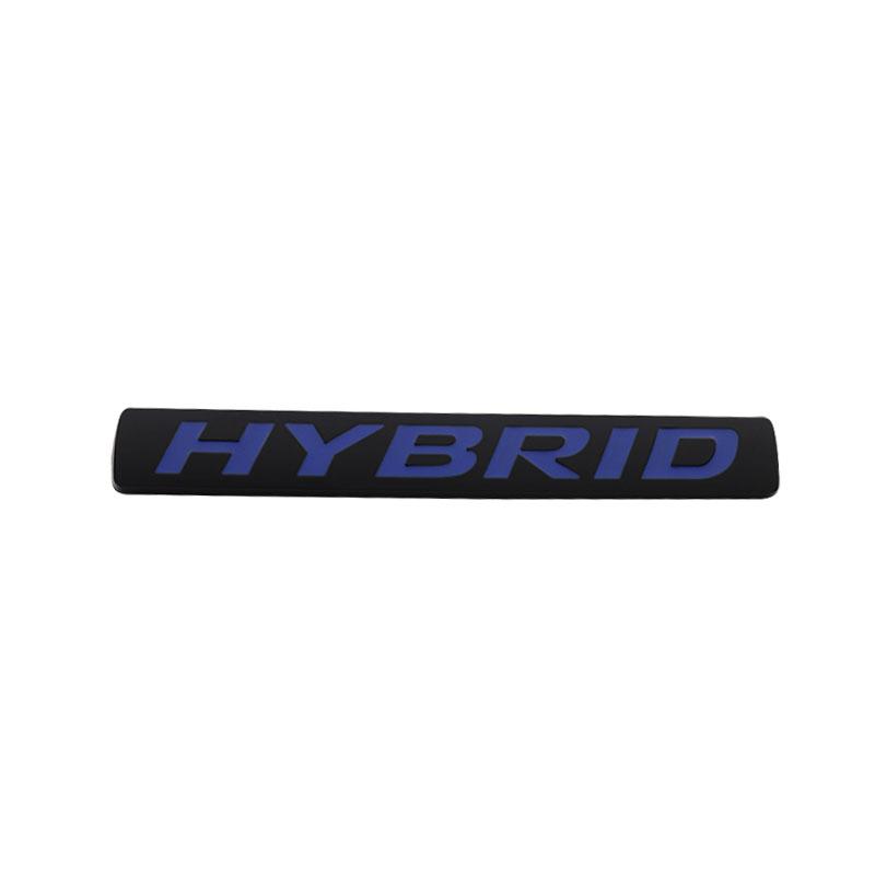 3D Premium Hybrid für Auto Motorhaube Kotflügel Kofferraum Heck Heckklappe Namensschild Aufkleber Emblem Abzeichen Aufkleber