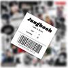 BTS Set di Adesivi Jungkook - 50pz Kpop Bangtan Boys Adesivi Fotografici per Laptop Borraccia Custodia Telefono Bagaglio Scrapbooking Regalo per Fan ARMY