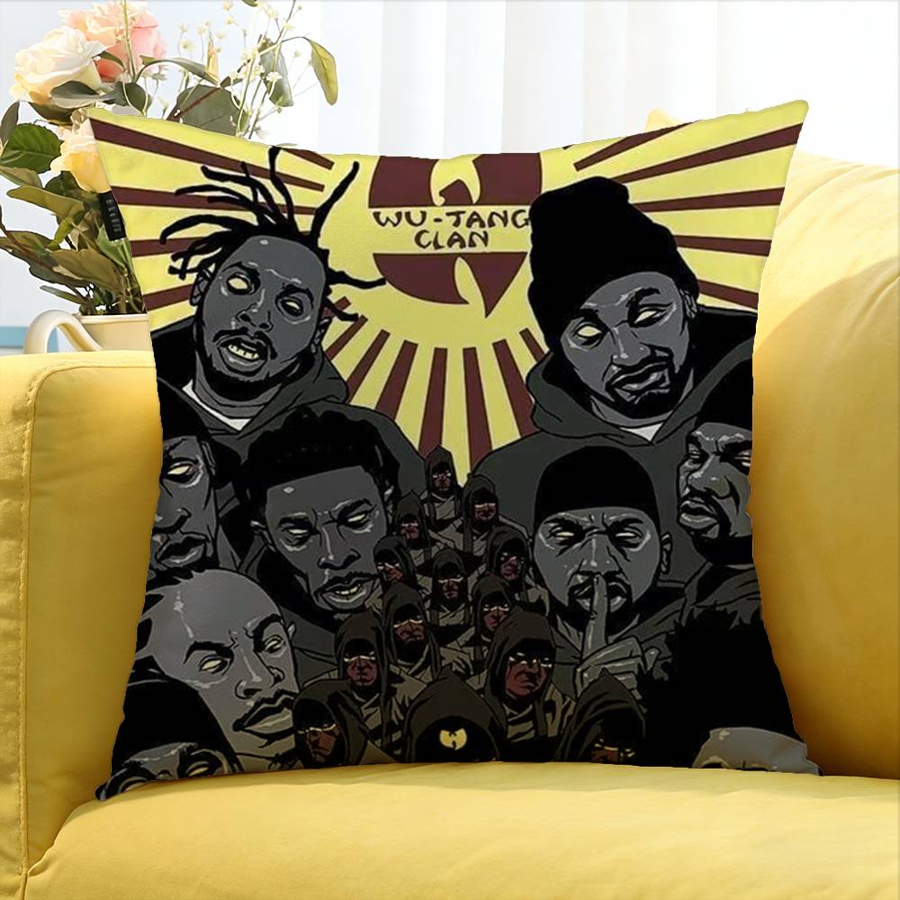Wu-Tang Wu T-Tang C-Clan Ultra Verschiedene Größen Quadratische Kissenhülle Für Auto Haus Schlafzimmer Dekor