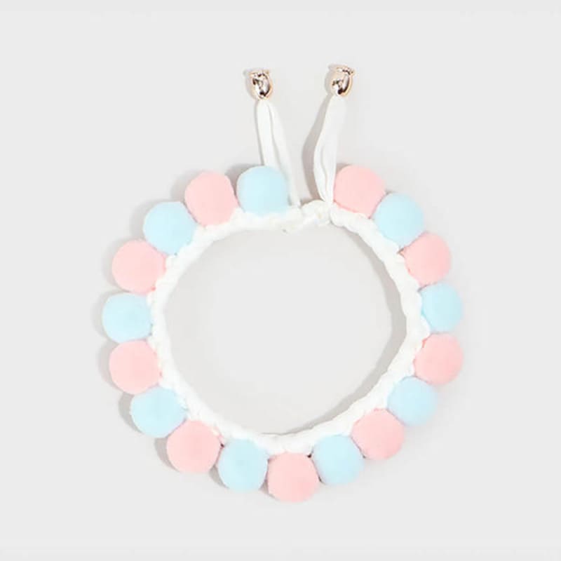 [Mazlíček] Pomponový náhrdelník