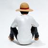 Anime 11Cm Figure Luffy Sitting Position Action Figure Pvc Model Statue Collection Figurine Doll Toy Birthday Gifts