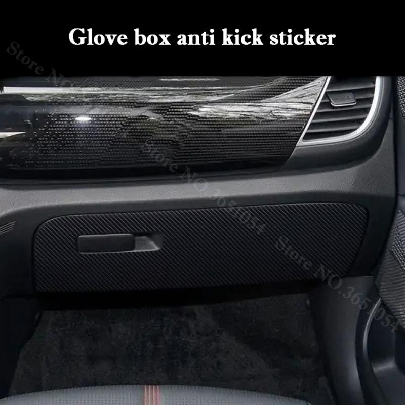 For Kia KX3 2015-2026 Car Door Anti Kick Pad Protection Sticker Glove Box Scratch Resistant Film Interior Decor Accessories