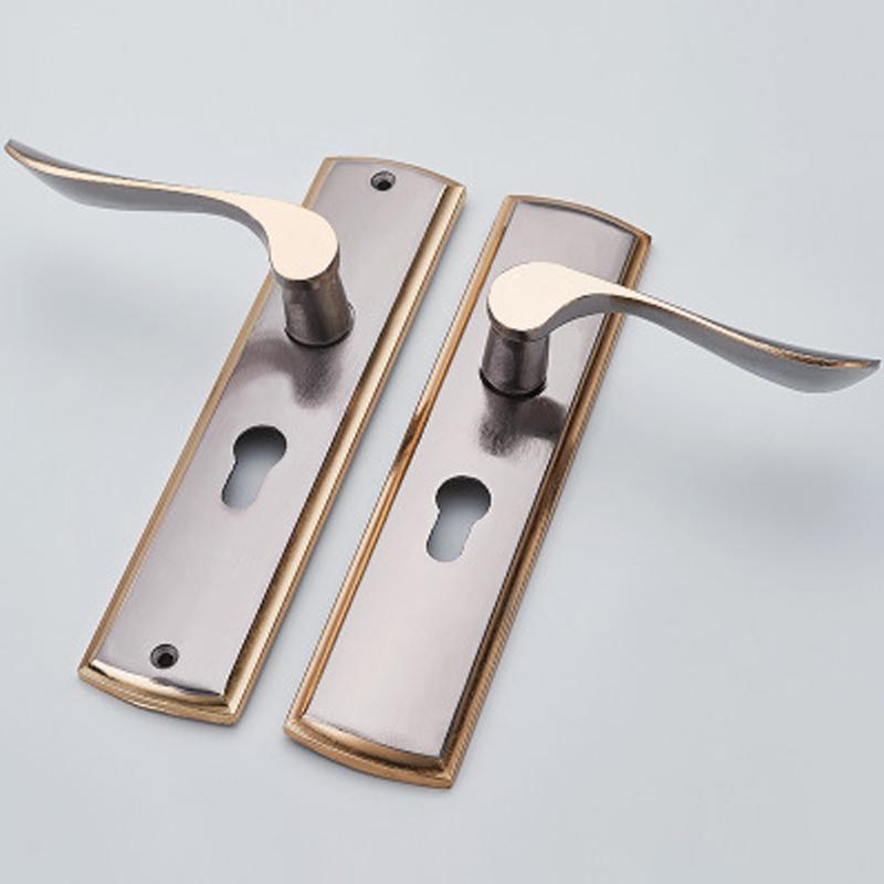 Hot Selling Modern Style Door Lock Interior Room Aluminum Handle Lock For Wooden Door