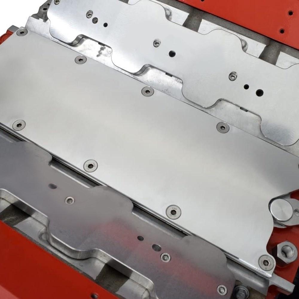 High Quality Plate Billet LS Gen 3 Billet Valley Pan Cover Plate Engine Blocks Low Profile LSX LS1 LM7 LR4 LQ4 LS6 L59 Silver