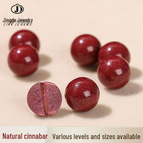 Jingde 8A Natural Green Fluorite Crystal Beaded Women's Bracelet