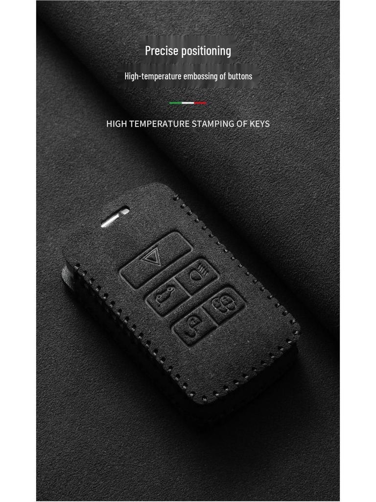Zamszowe Etui na Kluczyk do Jaguar XE/XFL, F-PACE/XJ, F-TYPE/E-PACE