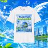 Maglietta Frutiger Aero Retro Internet, T-Shirt Grafica Y2K Webcore Cyber Estetica, Maglietta Unisex in Cotone Design Acquatico Futuristico