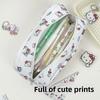 Estuche Hello Kitty Pochacco Capibara De Gran Capacidad Para Estudiantes Y Material Escolar