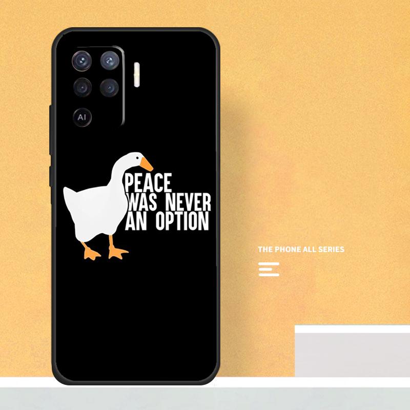 Funny Cartoon Duck Case For Oppo A80 A60 A40 A6 A5 Pro A15 A16 A17 A57 A94 A74 A54 A76 A96 A18 A38 A58 A78 A98