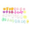 36 Pcs Squeeze Toy Kawaii Appearance Soft TPR Safe Portable Stress Relief Squeeze Dolls