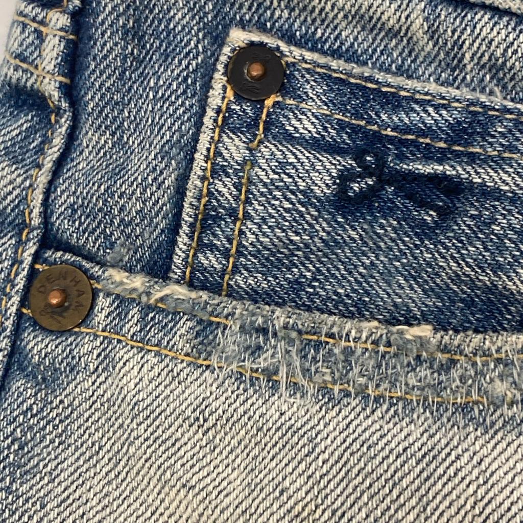 DENHAM Made In Japan, Limited To 300 Bottles, 15 Year Old POINT 5YJ CARROT Fit Denim Bottoms W23L32 Light blueUsed