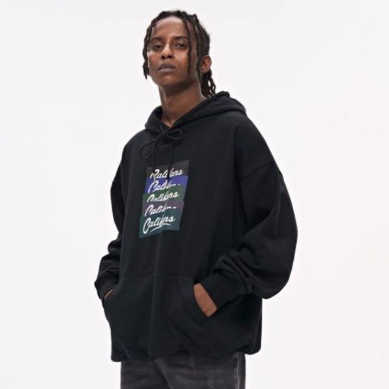 Califans Heavy Drawstring Hoodie Men's American Casual Hip-hop Loose Oversize Drop Shoulder Hoodie Tide