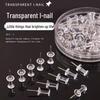 Clear Thumbtack Pushpin for Felt and Cork Boards