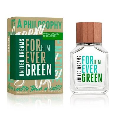 Benetton United Dreams Forever Green Eau de Toilette pour Homme