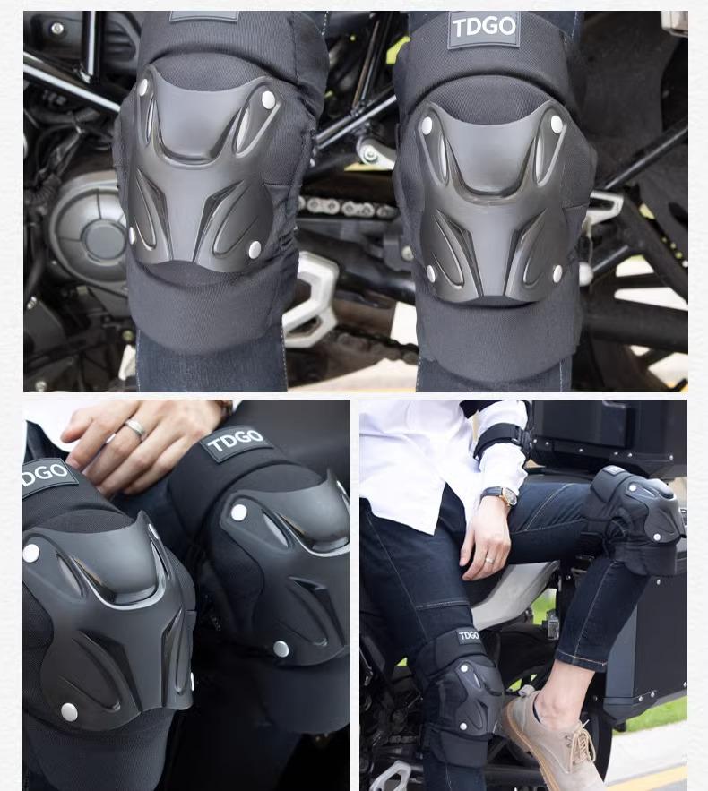 Winddichte Motorrad-Knie- und Armschützer: Winterreitschutz, Anti-Fall Knight Sports Gear